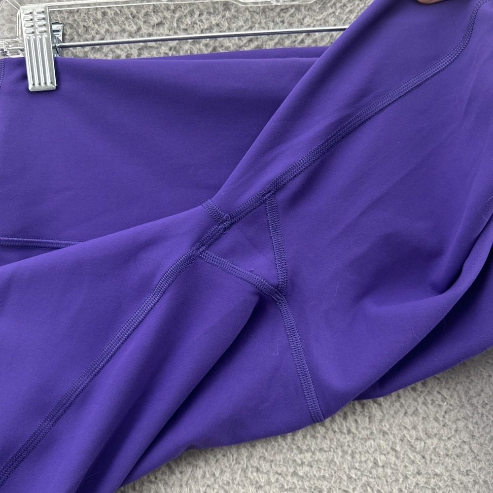 Lululemon Wunder Train High Rise Tight Leggings 25" Petrol Purple Gym Women's 10 - Picture 4 of 10